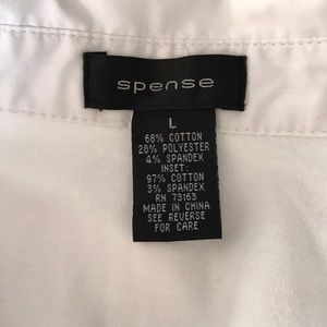 Spense Tops - Spense Fitted Dress Shirt Spense Tops - Spense Fitted Dress Shirt